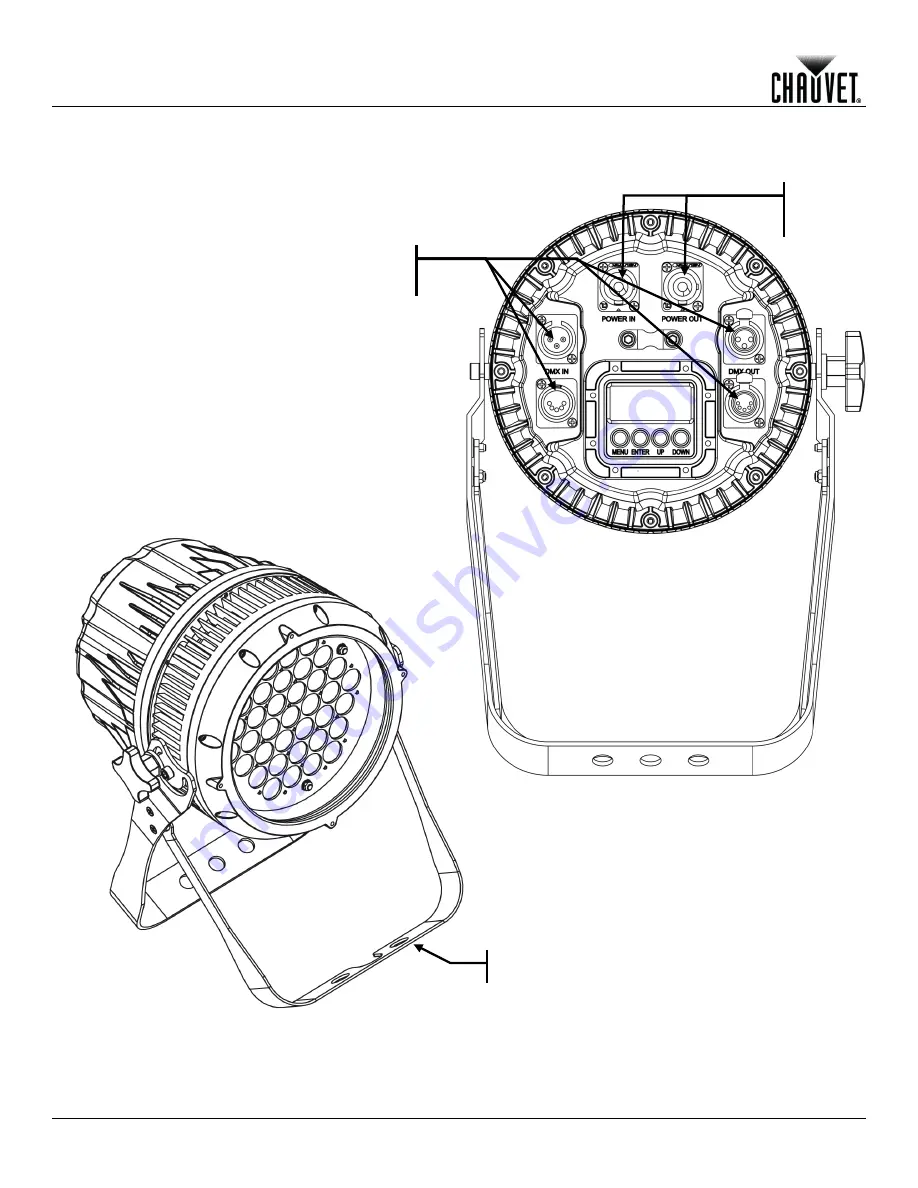 Chauvet COLORado Zoom Tour CW Скачать руководство пользователя страница 8