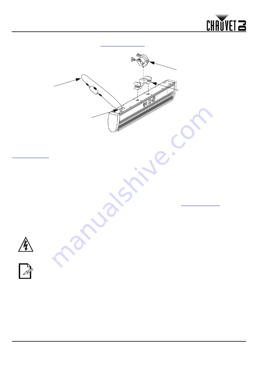 Chauvet COLORBAND PIX-M USB Quick Reference Manual Download Page 26