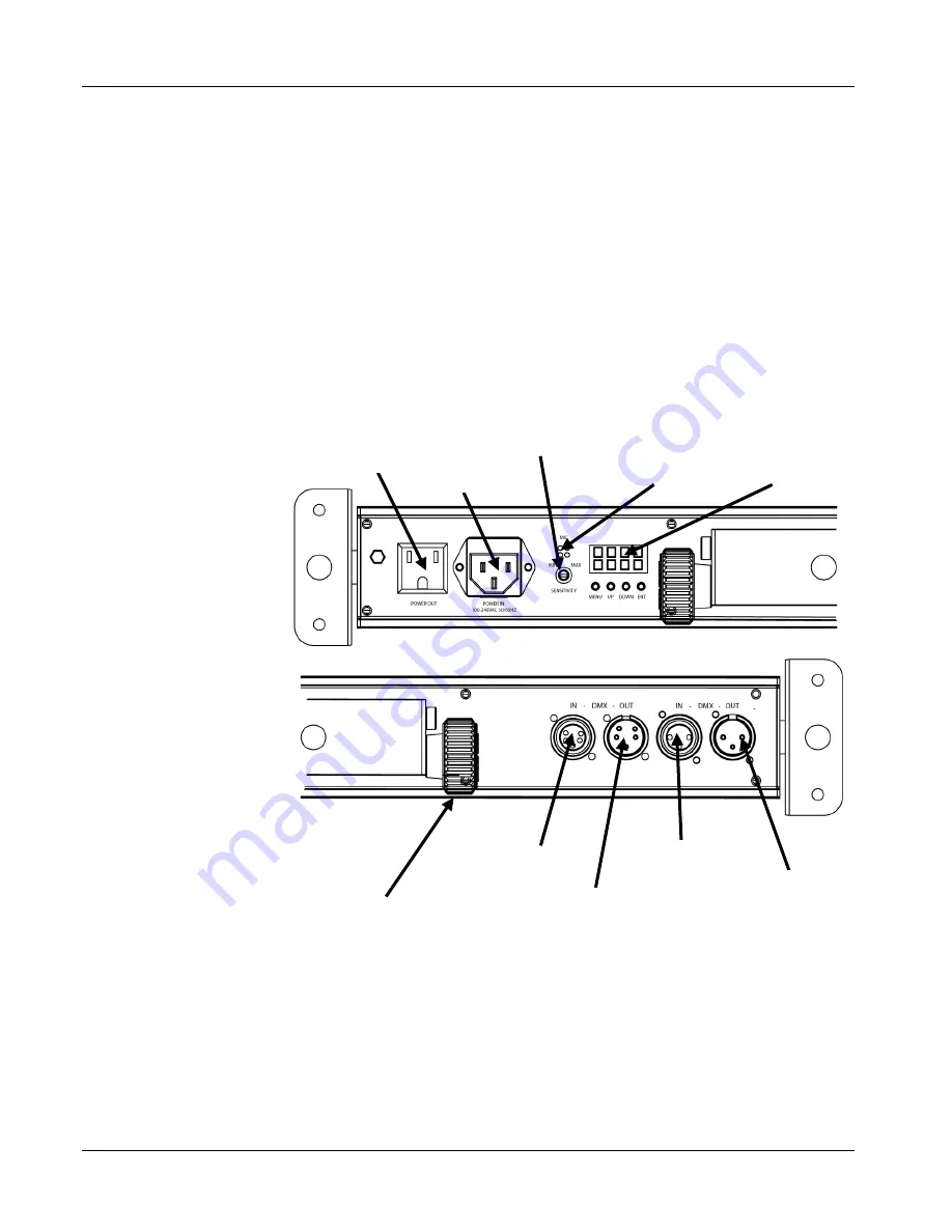 Chauvet COLORband PiX Mini Quick Reference Manual Download Page 3