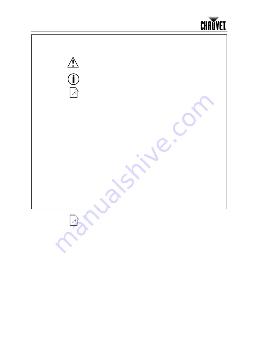 Chauvet ColorDash Batten-Tri User Manual Download Page 6