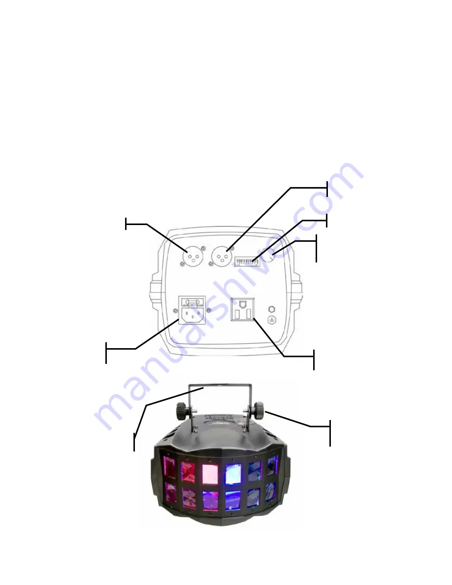 Chauvet Double Derby X Скачать руководство пользователя страница 4