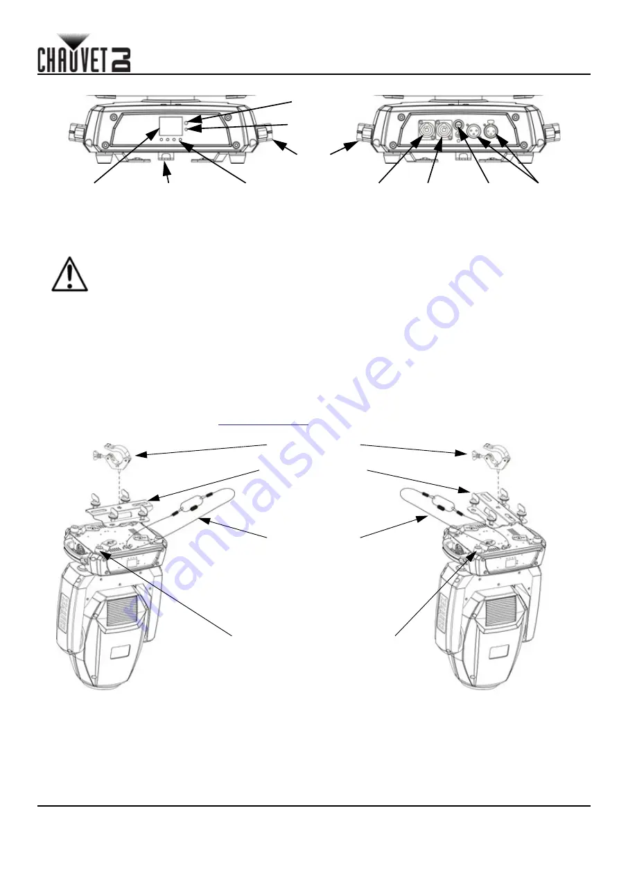 Chauvet intimidator beam 355 IRC Quick Reference Manual Download Page 11