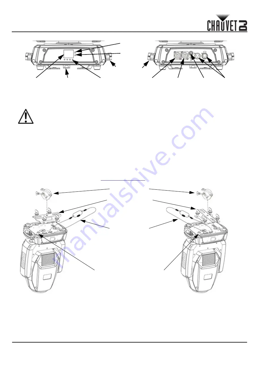 Chauvet intimidator beam 355 IRC Quick Reference Manual Download Page 18