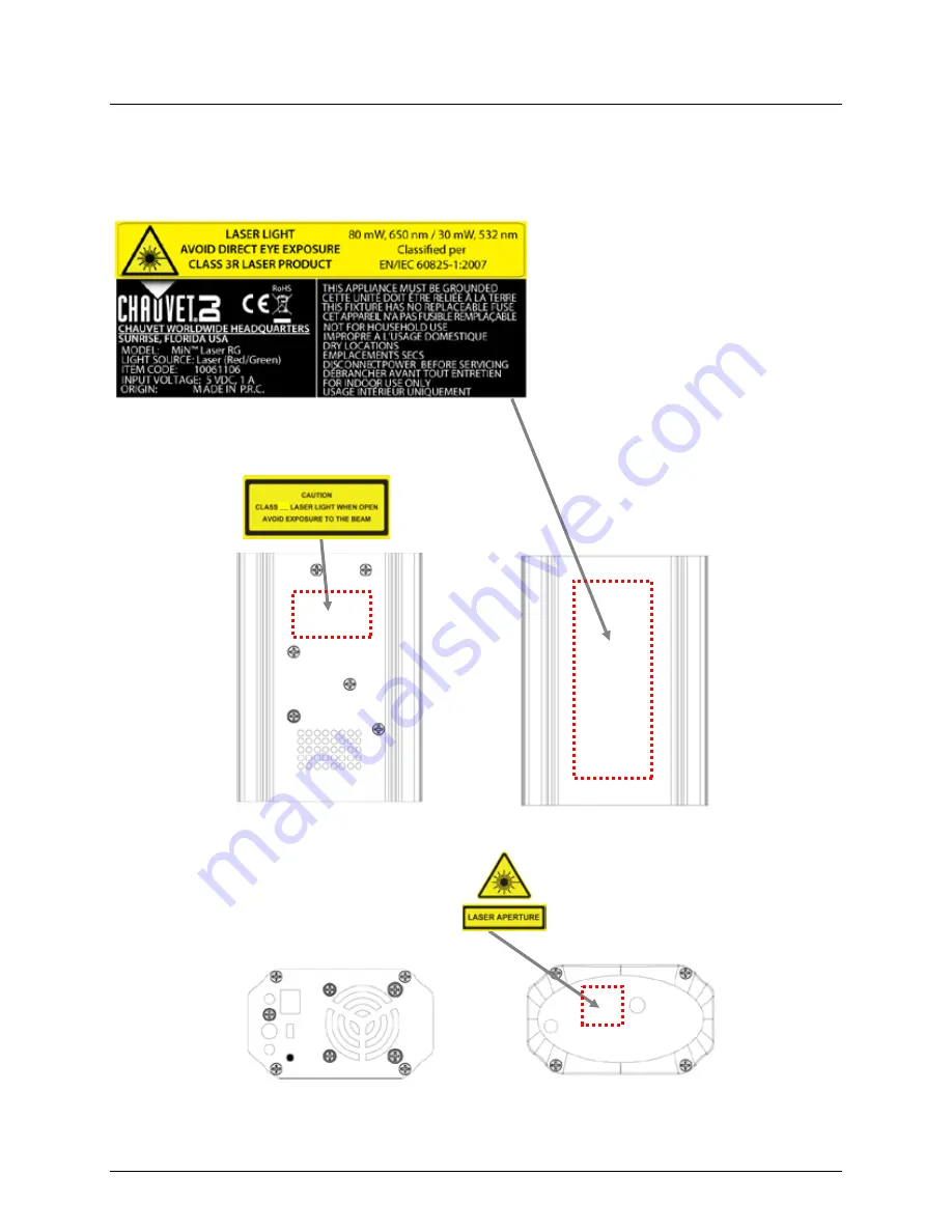 Chauvet MiN Laser RG User Manual Download Page 6