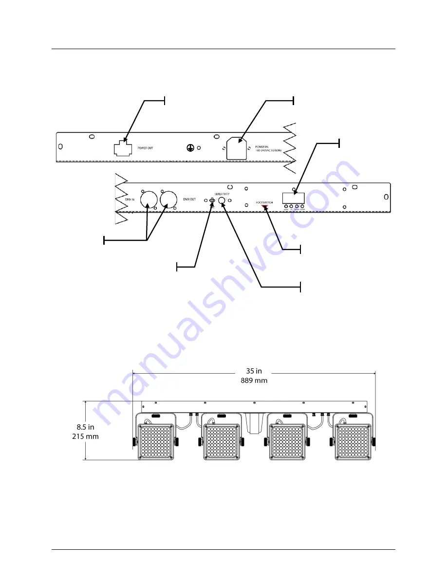 Chauvet Mini 4 Bar User Manual Download Page 5