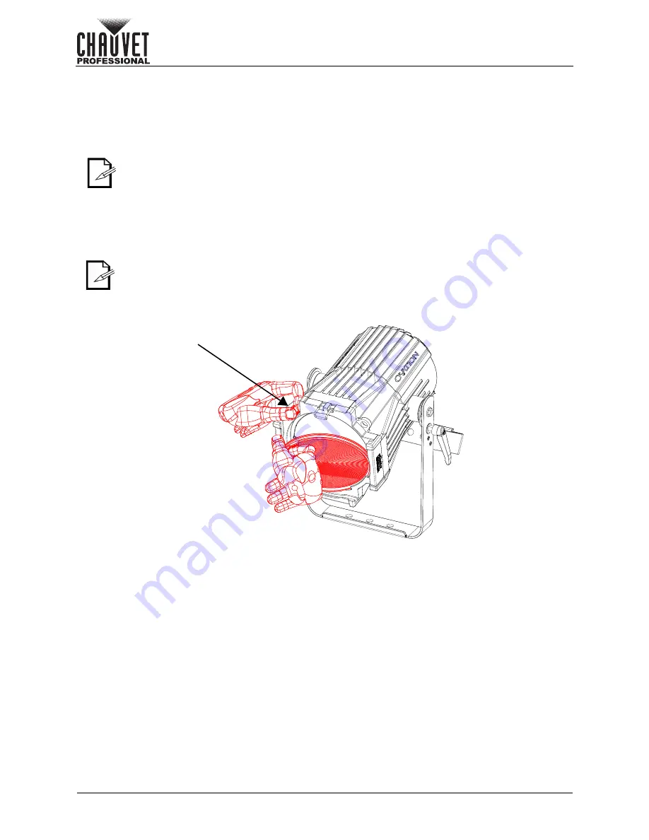 Chauvet Ovation P-56VW Скачать руководство пользователя страница 12