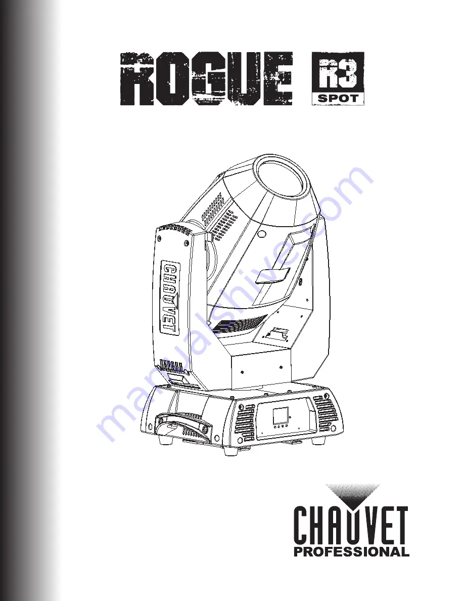 Chauvet Rogue R3 Spot User Manual Download Page 1