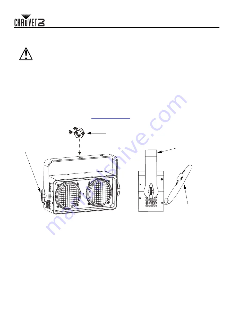 Chauvet Shocker 2 Quick Reference Manual Download Page 19