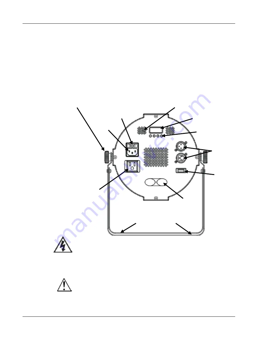 Chauvet SlimPAR QUV12 USB Скачать руководство пользователя страница 21