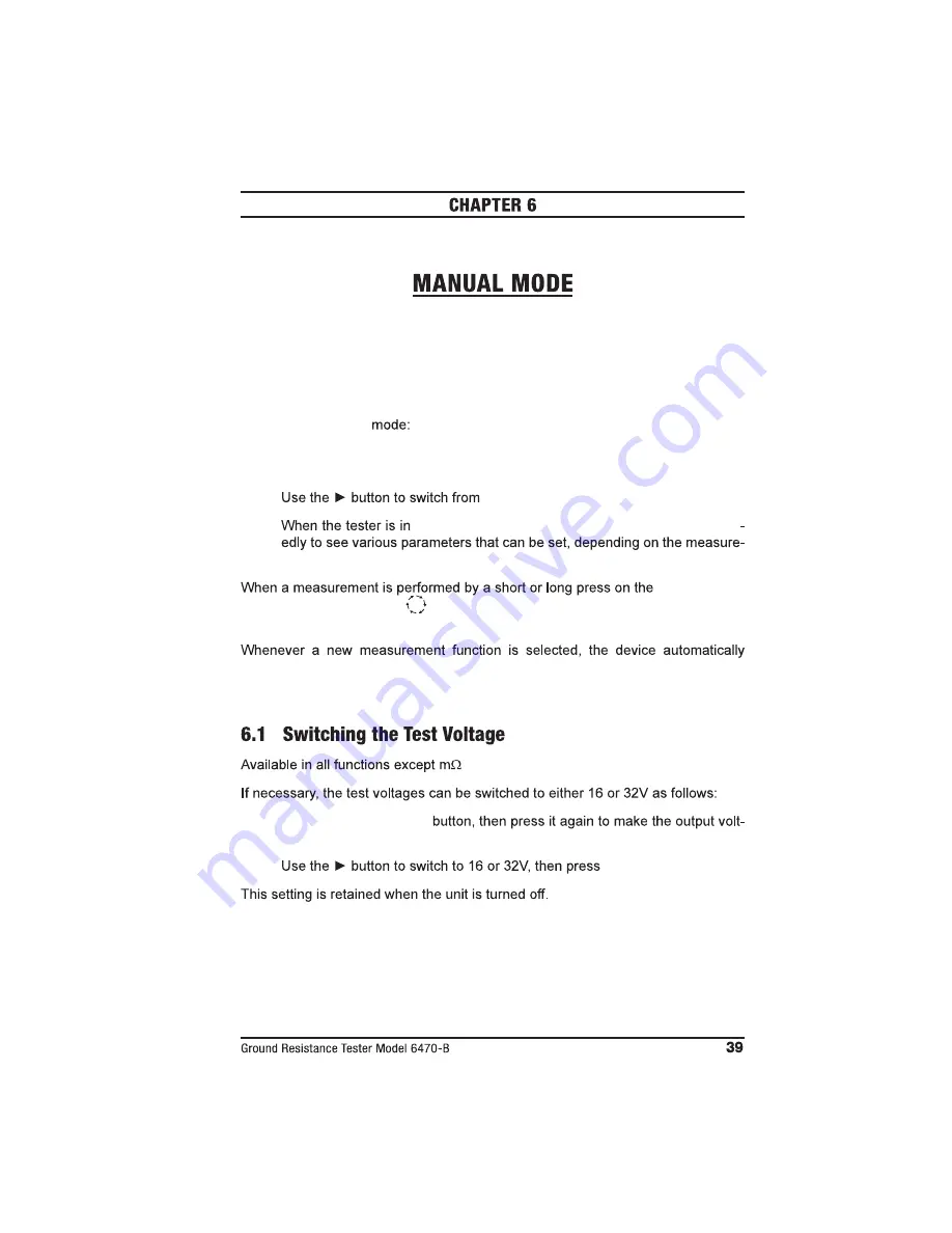 Chauvin Arnoux AEMC Instruments 2135.01 User Manual Download Page 40