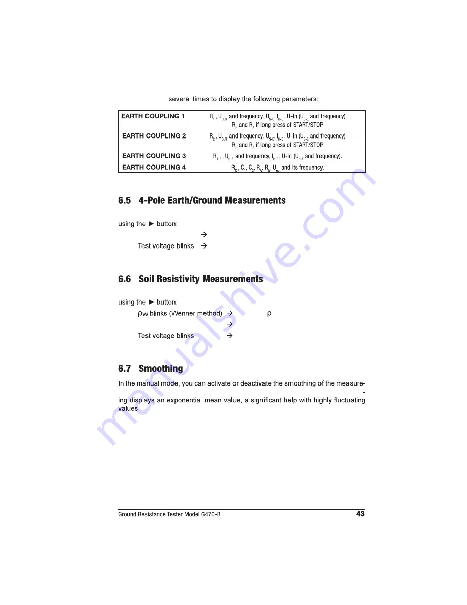 Chauvin Arnoux AEMC Instruments 2135.01 Скачать руководство пользователя страница 44