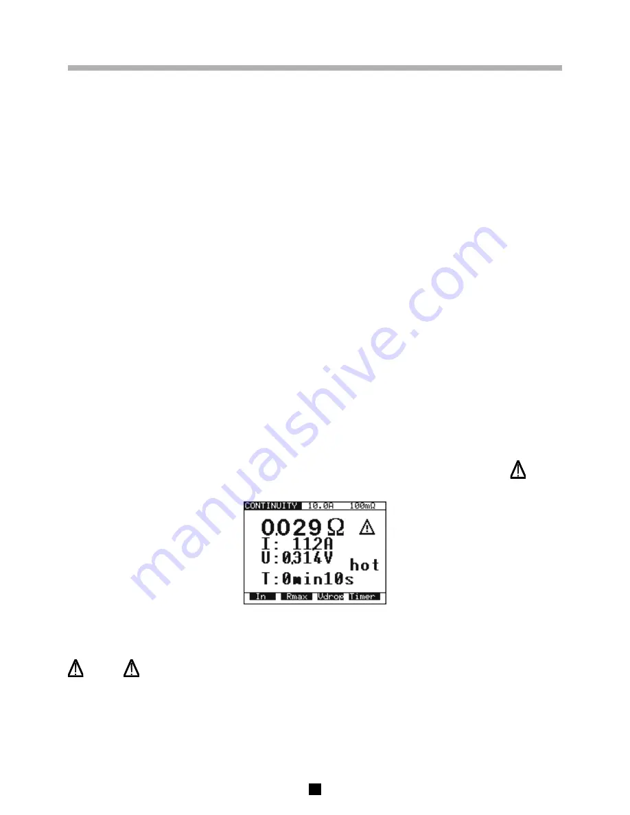 Chauvin Arnoux C.A 6160 User Manual Download Page 30