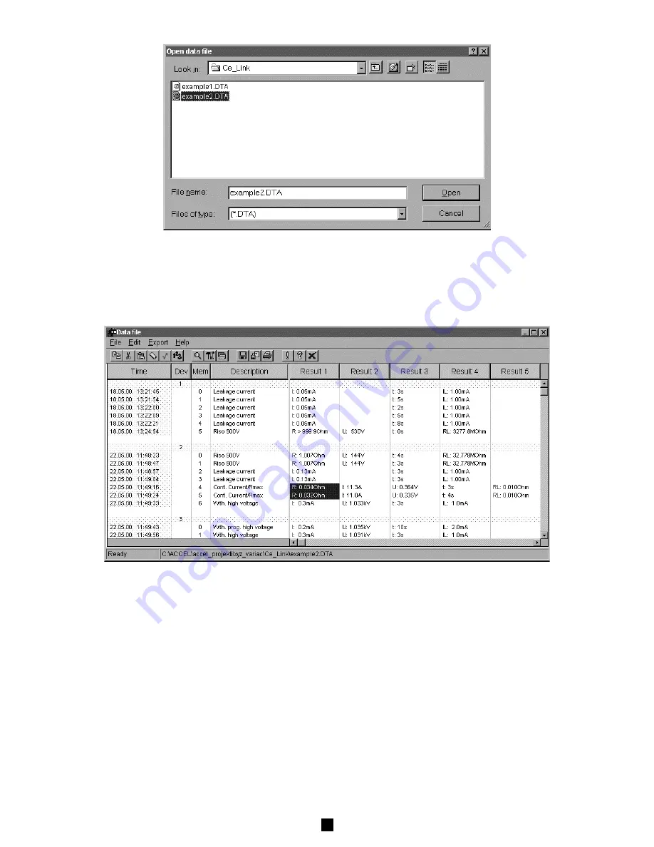 Chauvin Arnoux C.A 6160 User Manual Download Page 45