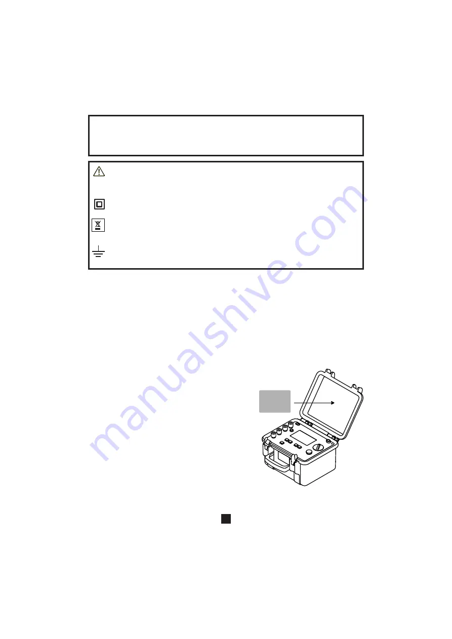 Chauvin Arnoux C.A 6240 User Manual Download Page 3