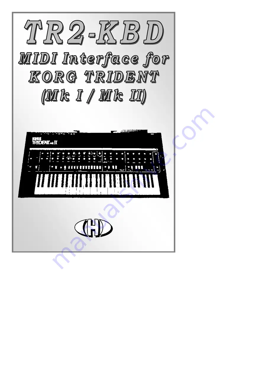 CHD TR2-KBD User & Installation Manual Download Page 1