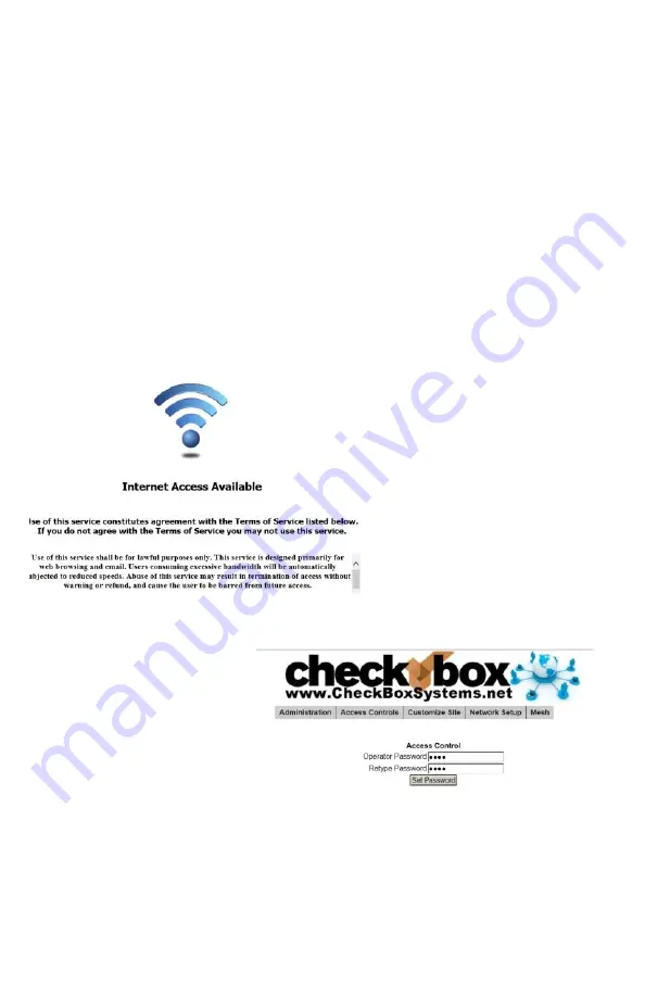 Check box Wireless Hotspots HSv210 Скачать руководство пользователя страница 5