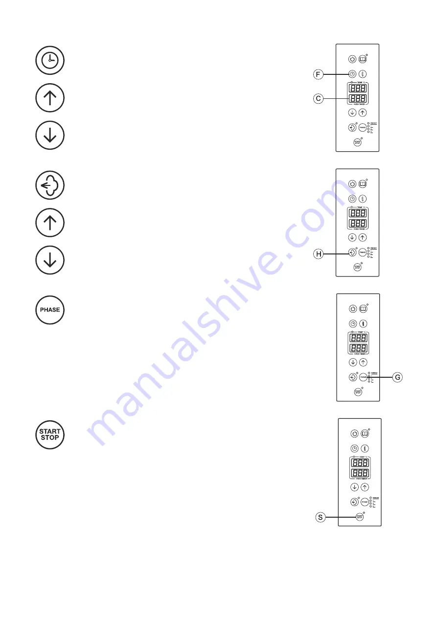 ChefLine E104-UPE Instructions For The Installation, Use And Maintenance Download Page 13