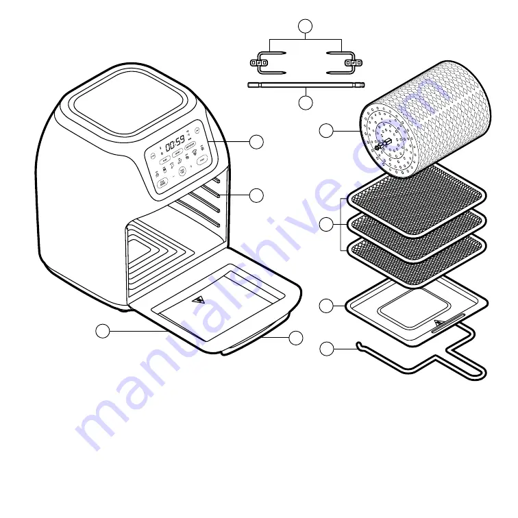 Chefman Air Fryer+ Скачать руководство пользователя страница 12