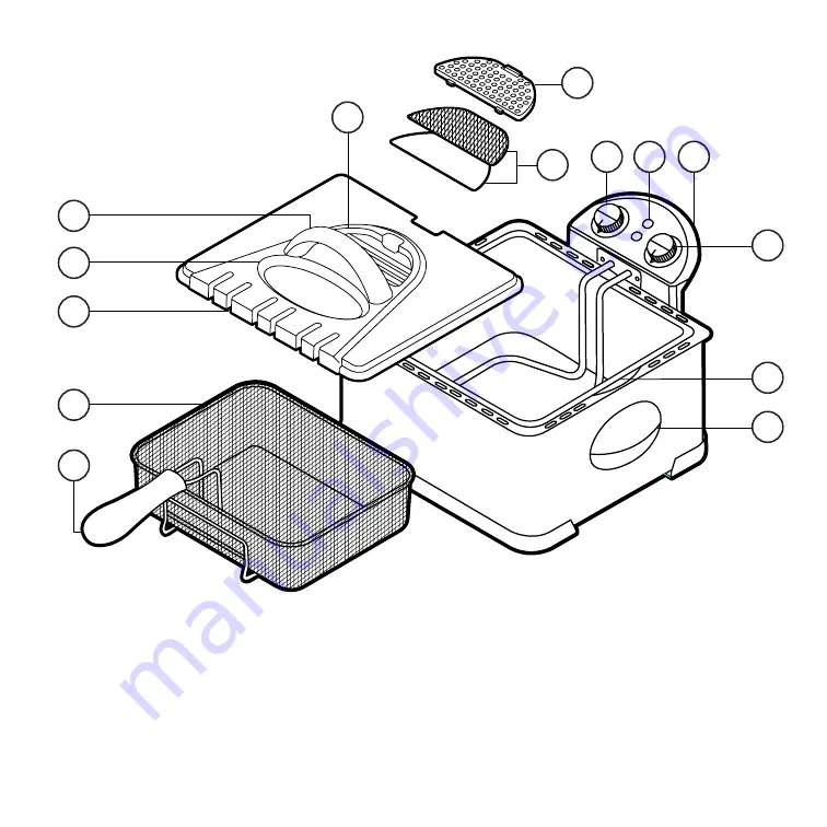 Chefman JUMBO SIZE DEEP FRYER User Manual Download Page 7