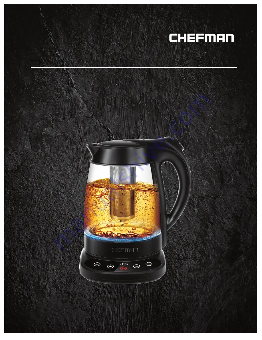 Chefman RJ11-17-GPT Manual Download Page 1