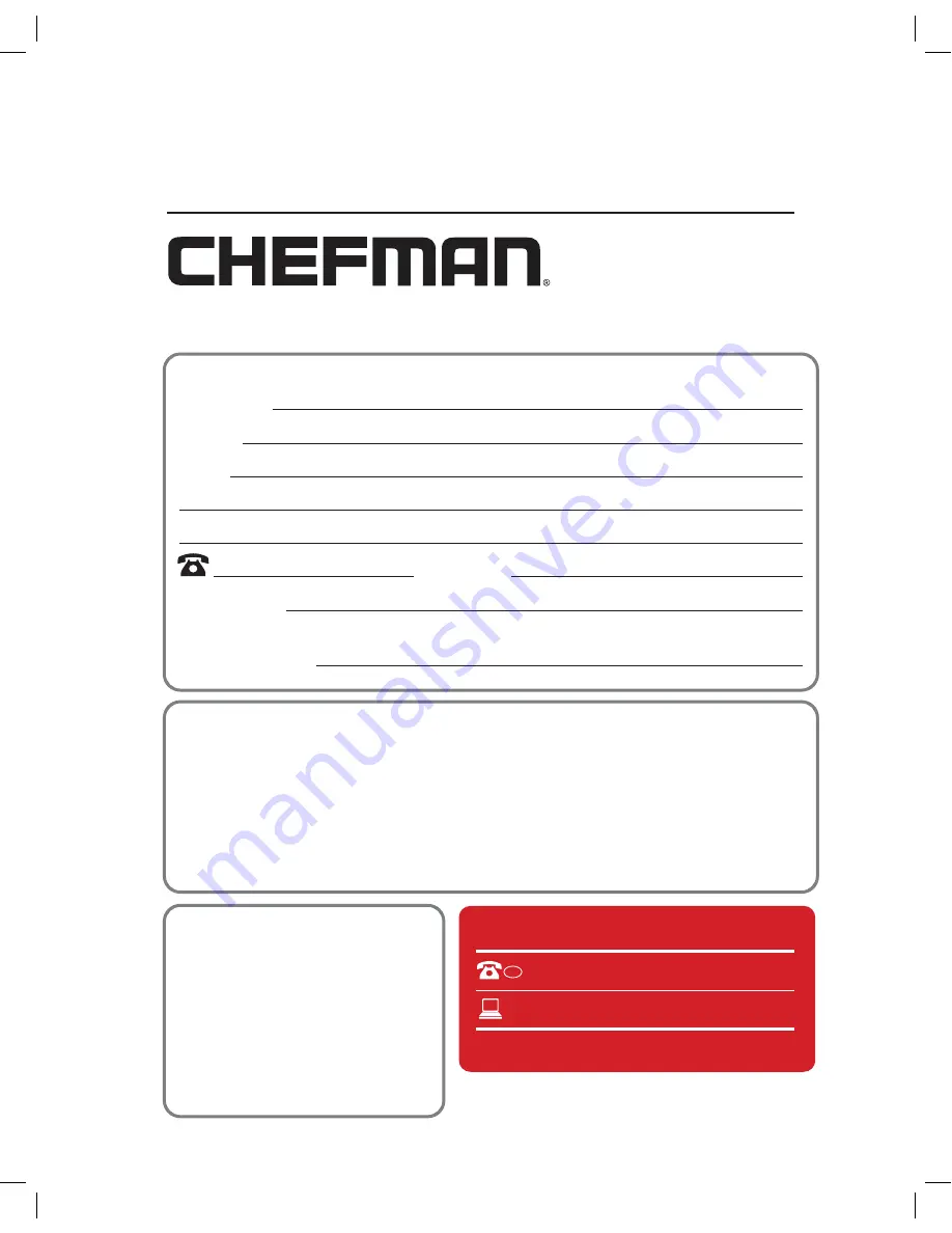 Chefman RJ11-17-SPG User Manual Download Page 19