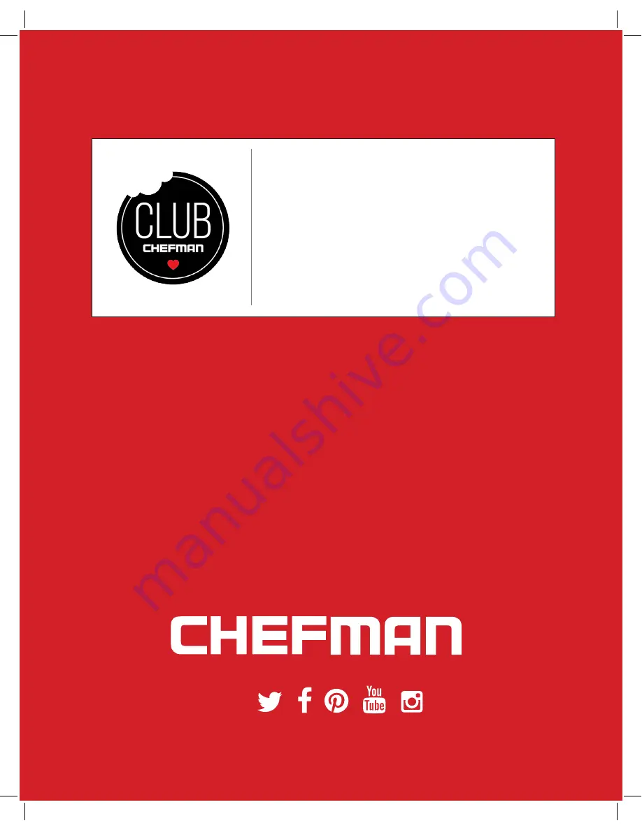 Chefman RJ11-17-SPG User Manual Download Page 20