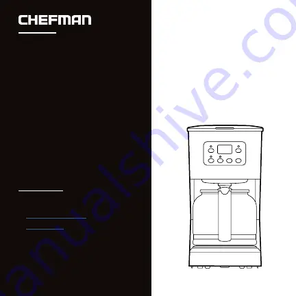 Chefman RJ14-12-SQ User Manual Download Page 1