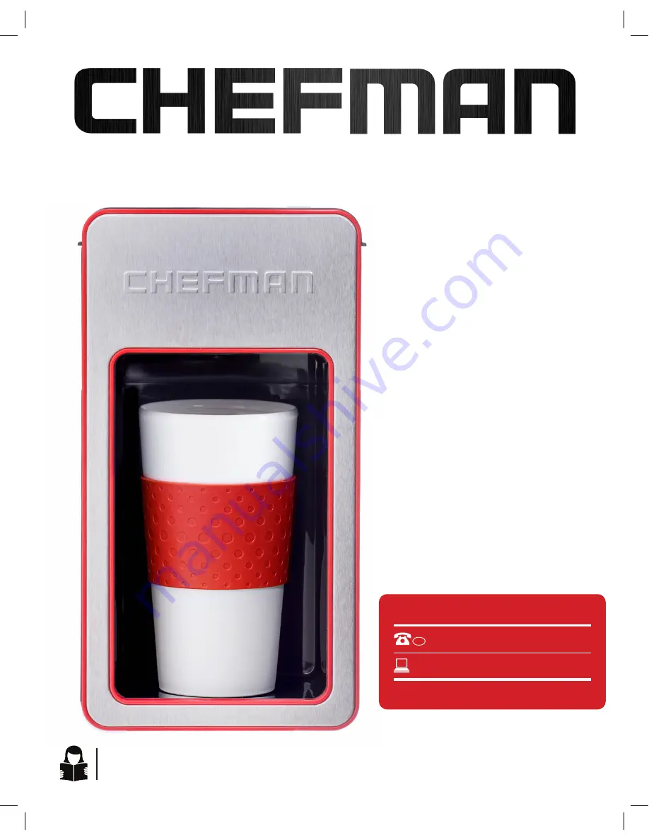 Chefman RJ14-M-S-Red Скачать руководство пользователя страница 1