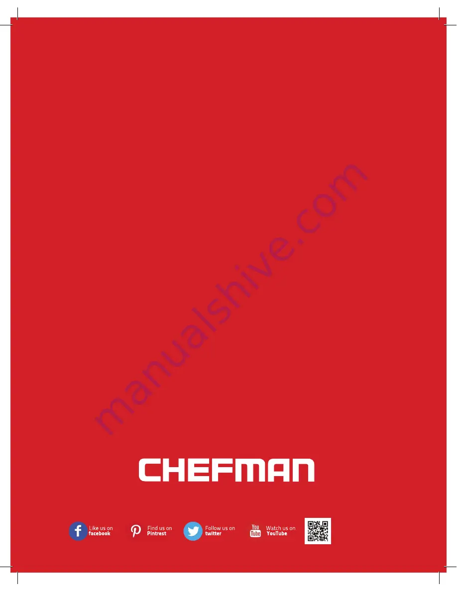 Chefman RJ21 User Manual Download Page 16