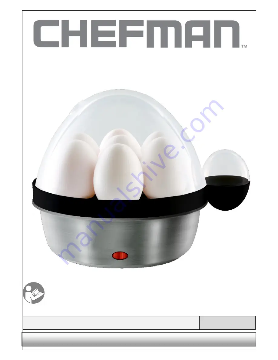 Chefman RJ24 Instruction Booklet Download Page 1