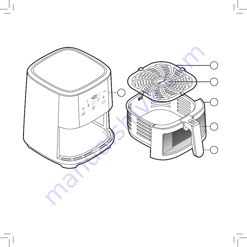 Chefman RJ38-SQPF-5TW User Manual Download Page 8