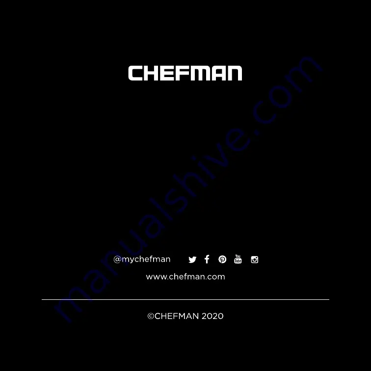 Chefman RJ54 Quick Start Manual/User Manual Download Page 19