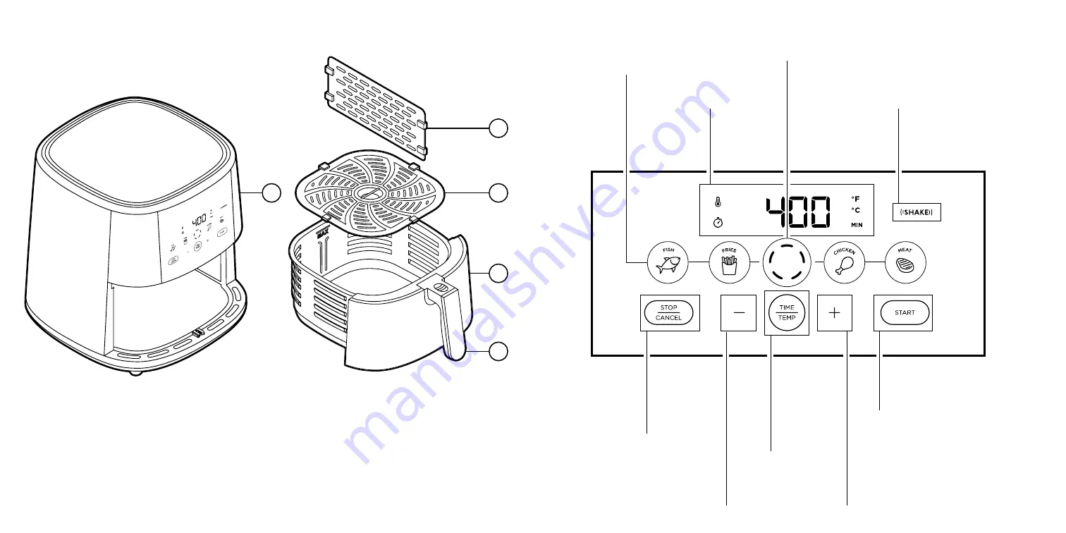 Chefman TurboFry RJ38-SQSS-8T-D Скачать руководство пользователя страница 5