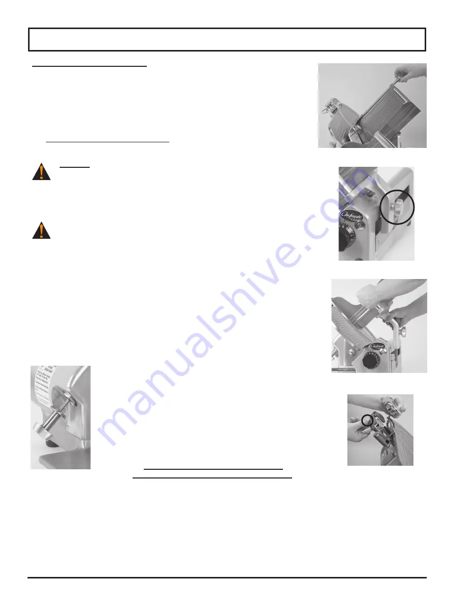 Chefmate GC512 Instruction Manual Download Page 10