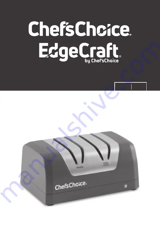 Chef's Choice EdgeCraft DC 220 Скачать руководство пользователя страница 11