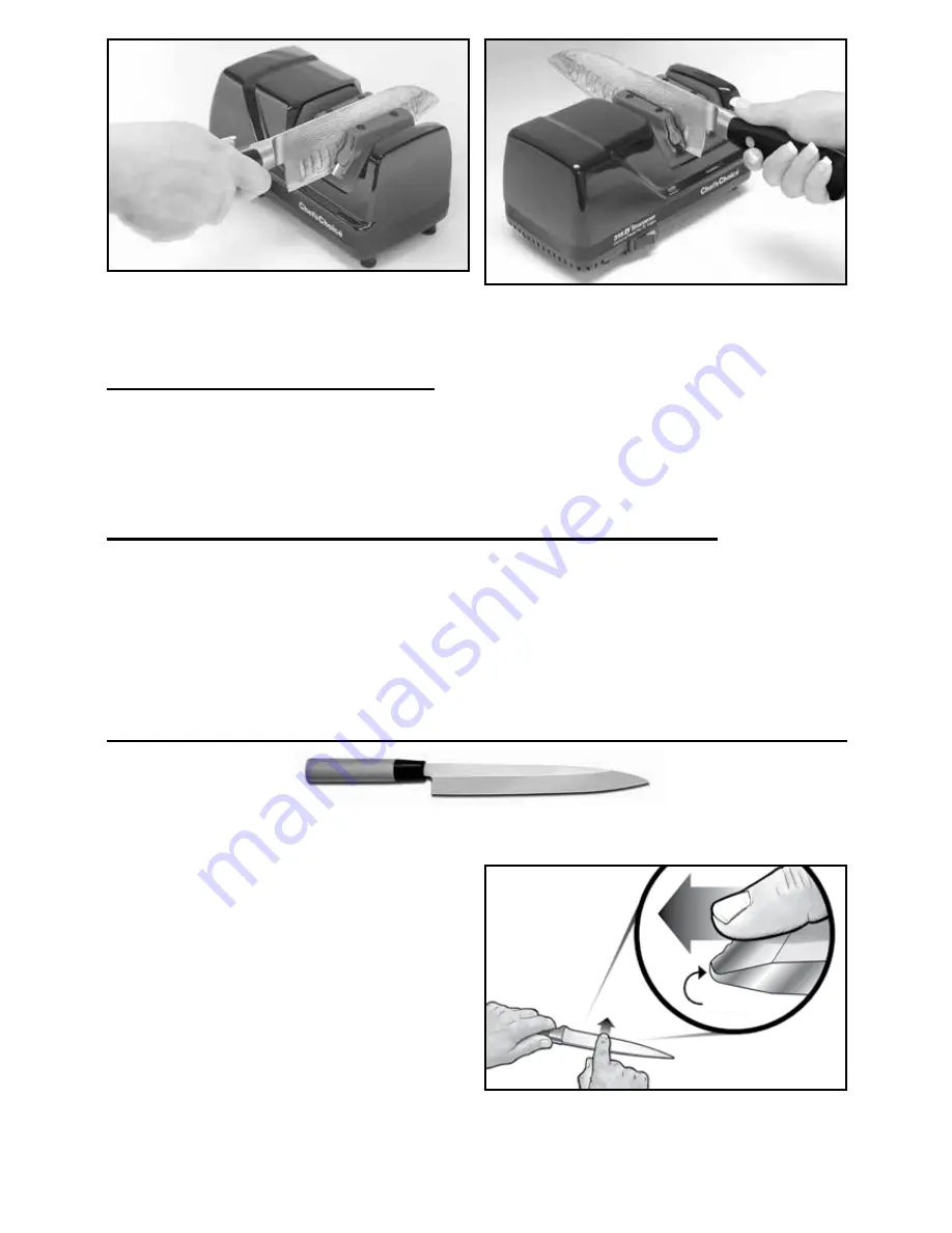 Chef'sChoice 315XV Instructions Manual Download Page 5