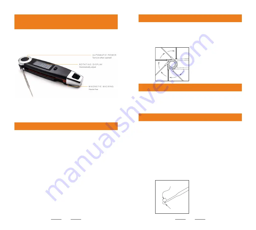 ChefsTemp FINALTOUCH X10 Operation Instructions Manual Download Page 3