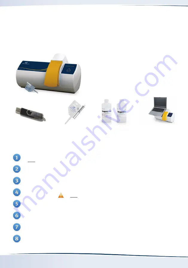 ChemoMetec NucleoCounter NC-200 Quick Manual Download Page 2