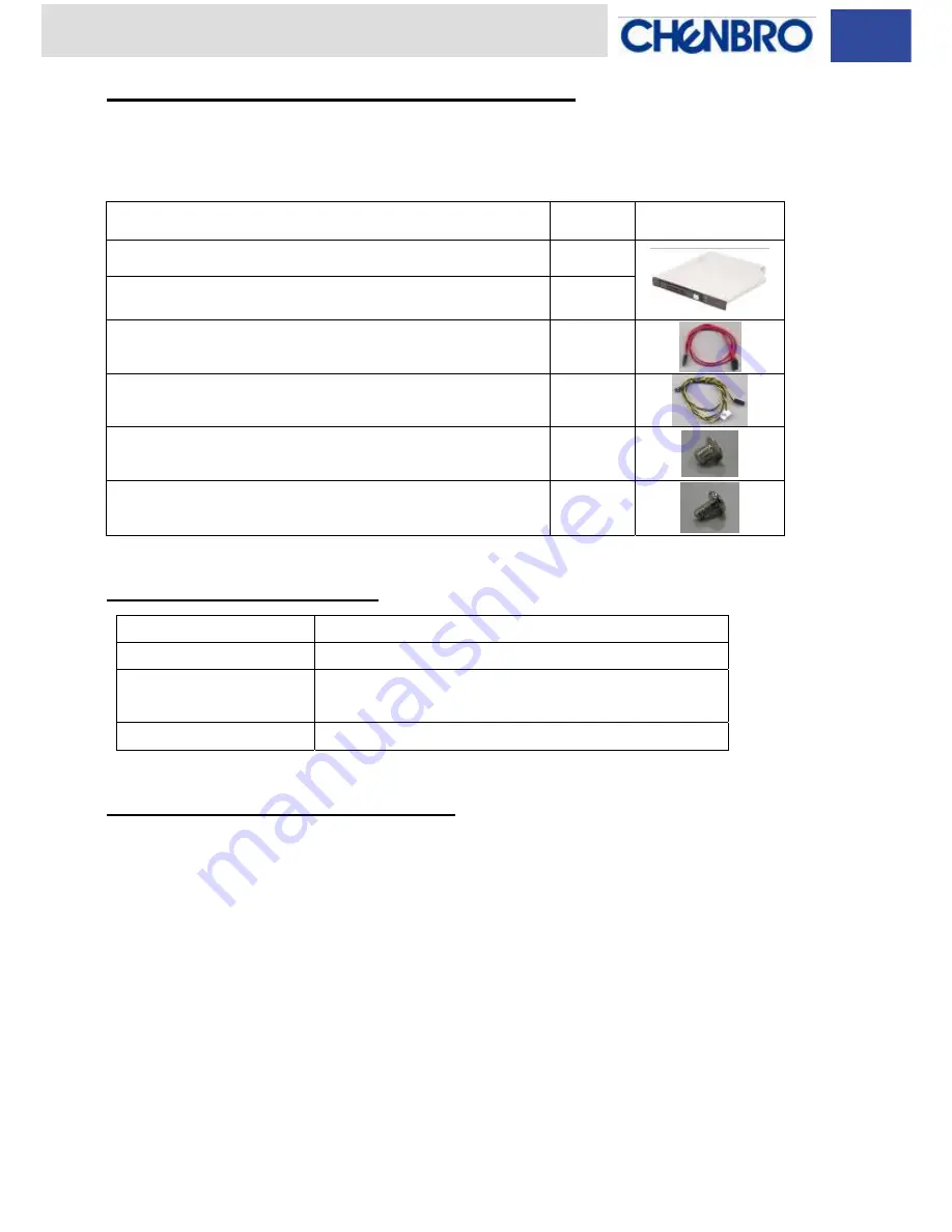 Chenbro SK51102 User Manual Download Page 6