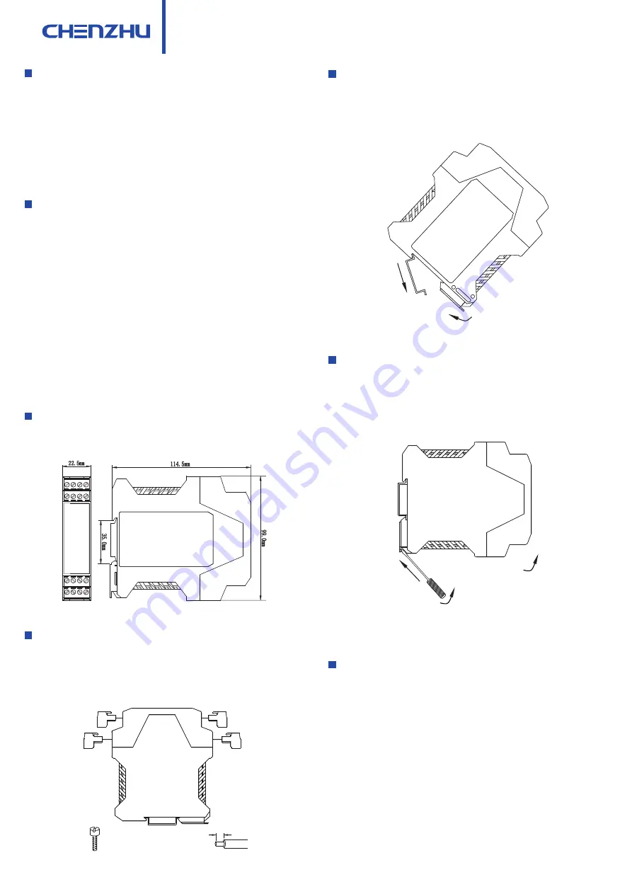 Chenzhu CZ3055 User Manual Download Page 3