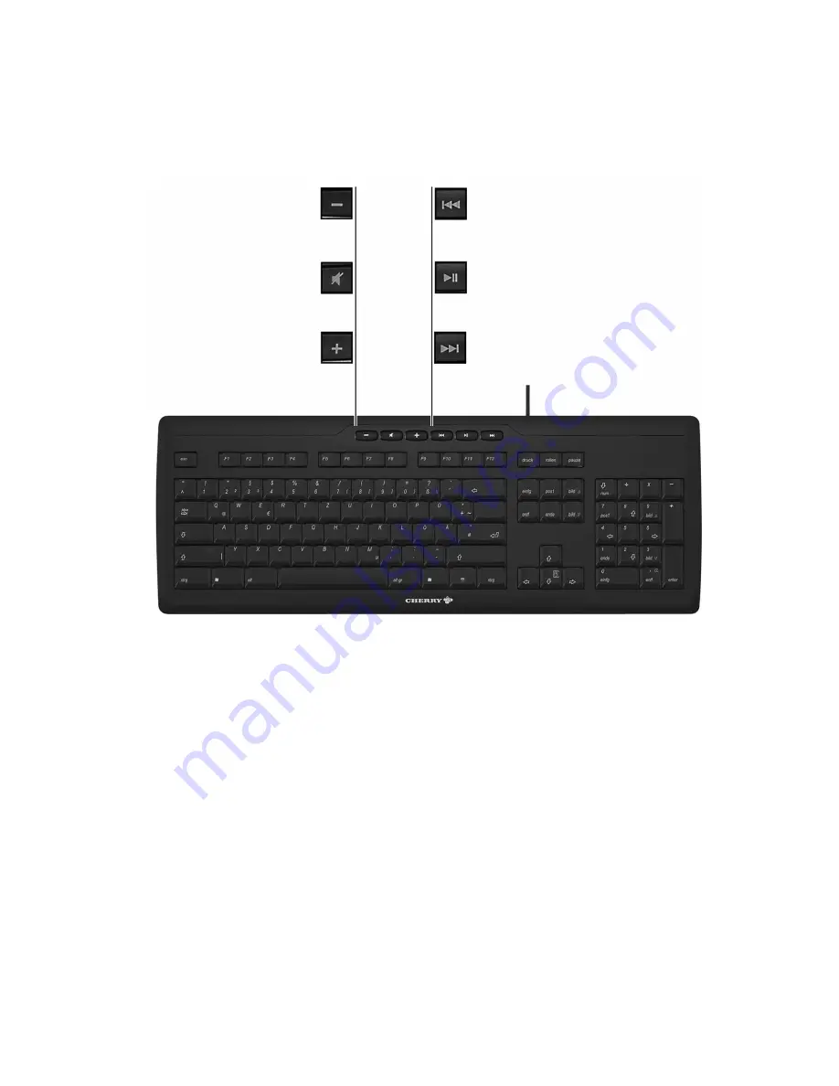 Cherry eVolution STREAM G85-23000 Operating Manual Download Page 1