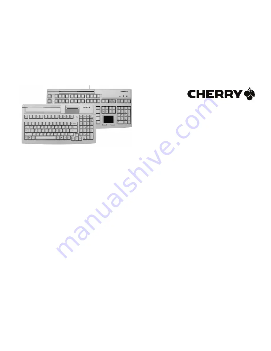 Cherry G80-7 SERIES Скачать руководство пользователя страница 1