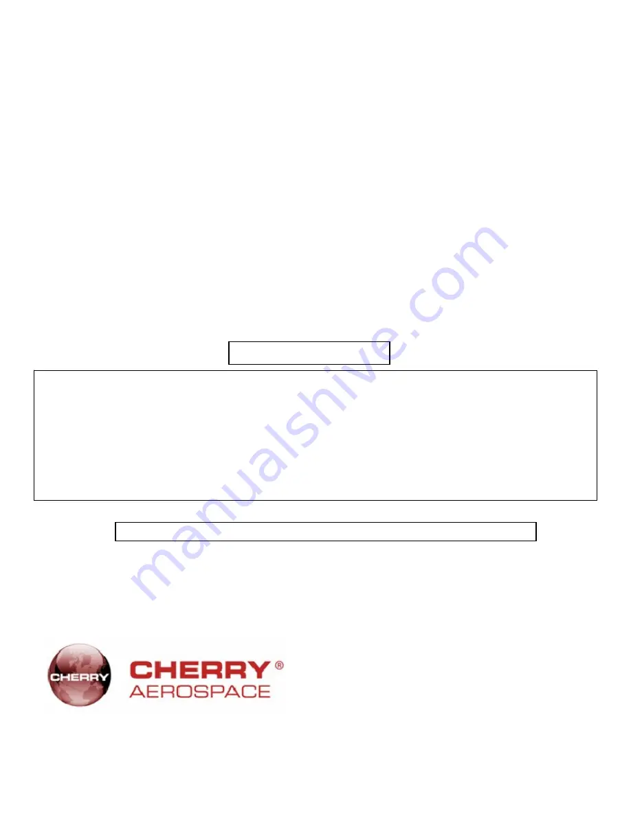 Cherry GH-703 Maintenance Manual Download Page 10