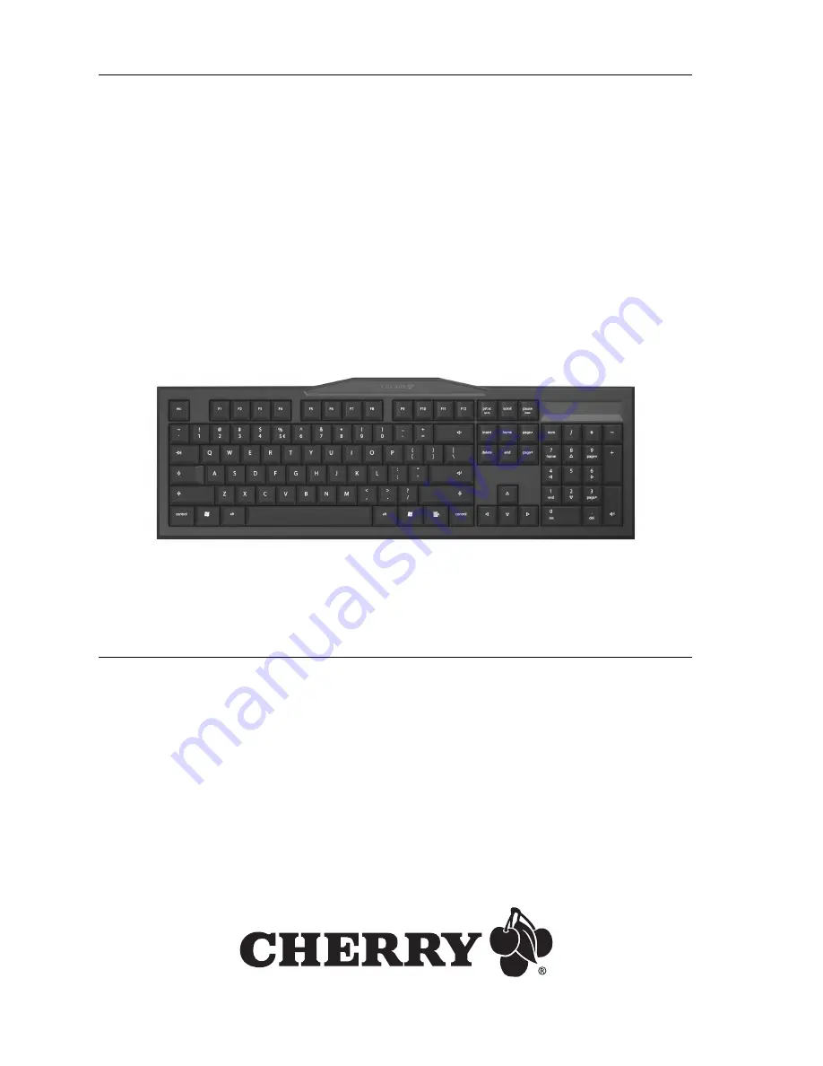 Cherry MX-BOARD 2.0 Operating Manual Download Page 1