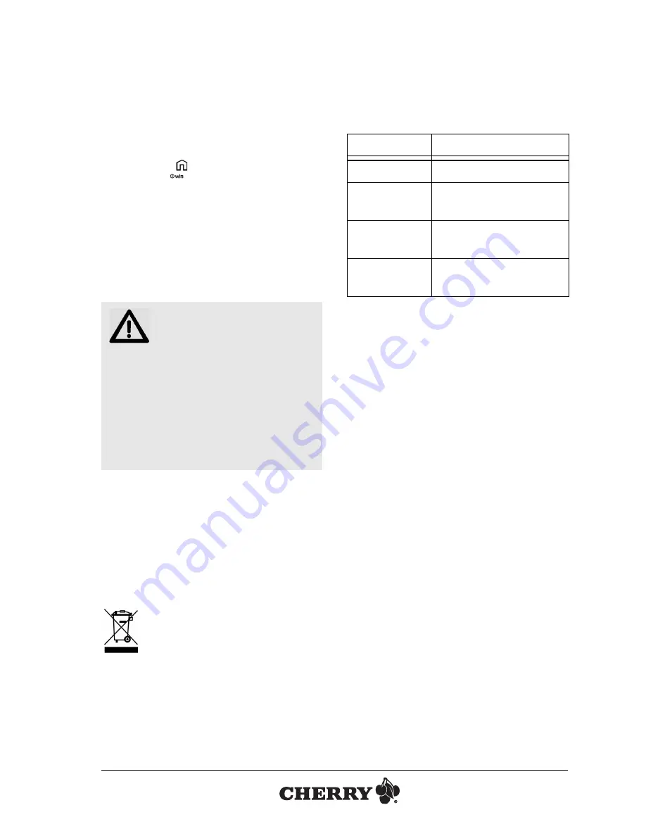 Cherry MX-BOARD 3.0 Operating Manual Download Page 6