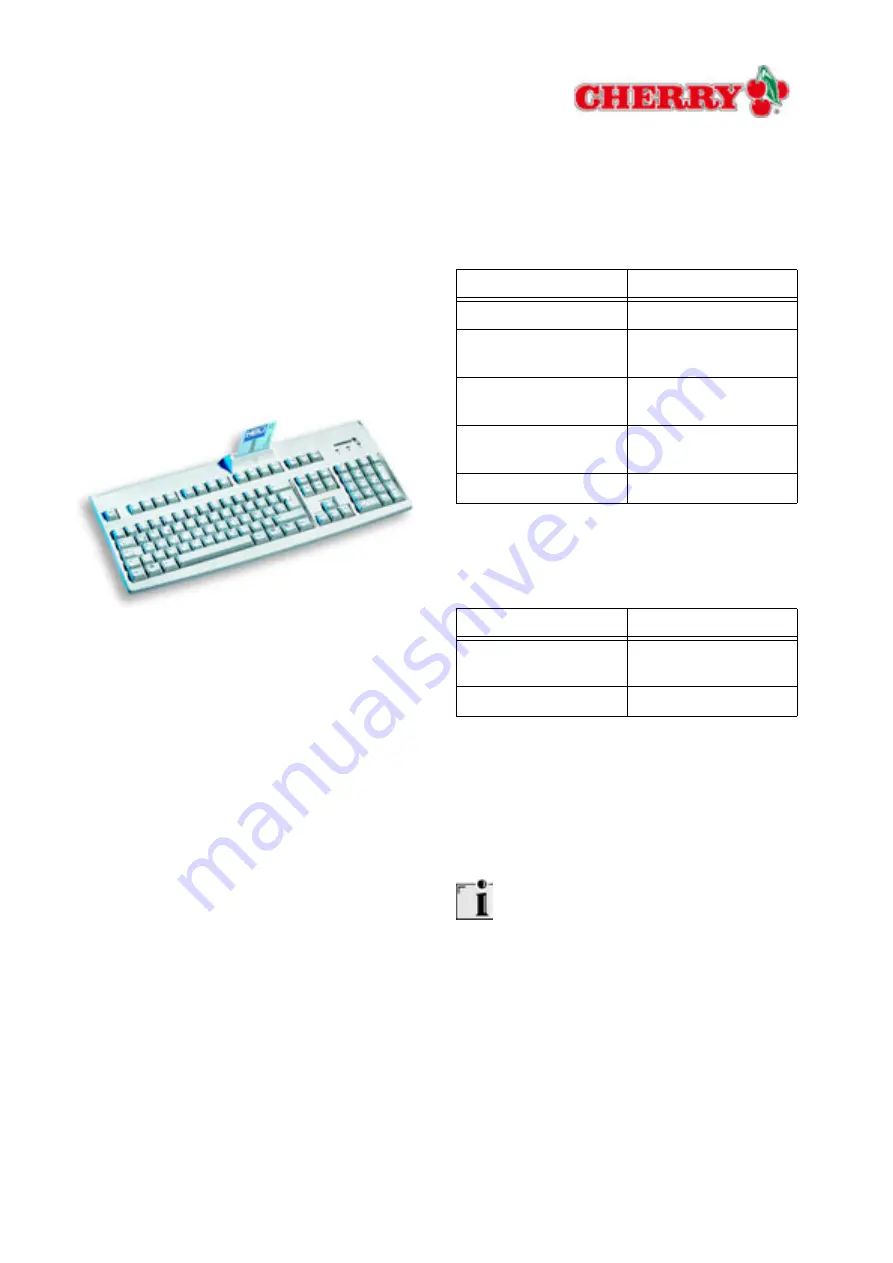 Cherry SmartBoard G83-6733 Quick Start Instructions Download Page 9