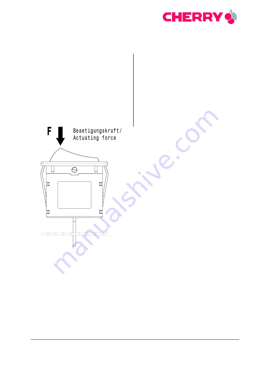 Cherry TS-AFIS-02 Technical Specification Download Page 8