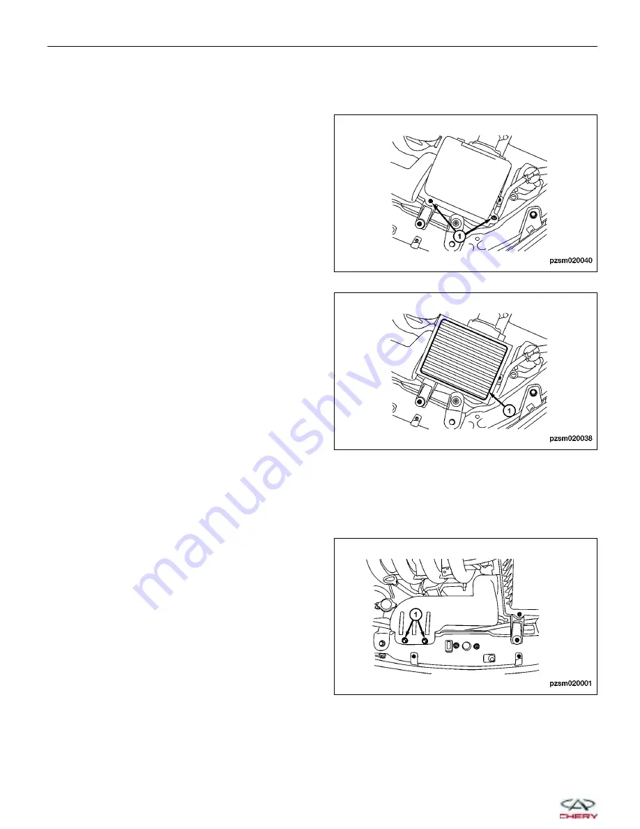 Chery A1 2009 Service Manual Download Page 47