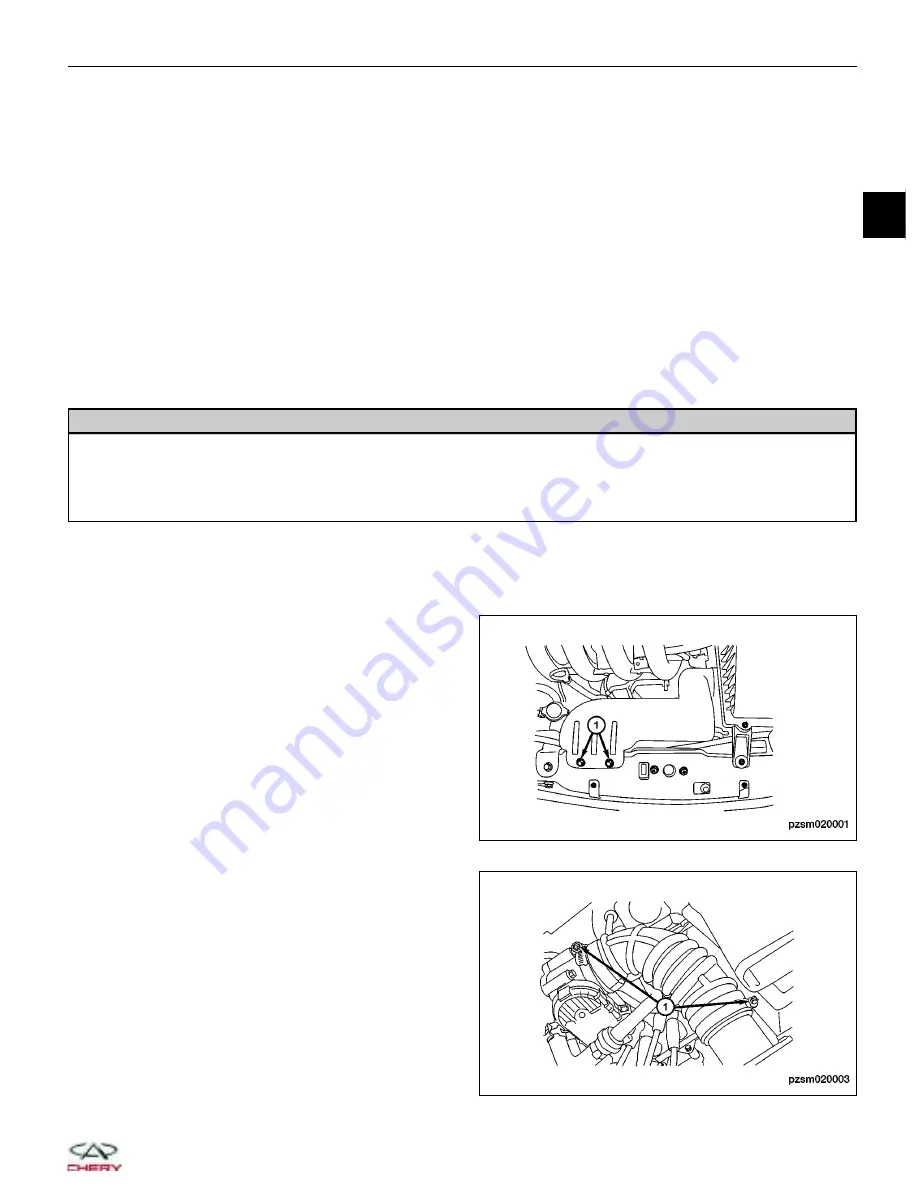 Chery A1 2009 Service Manual Download Page 62