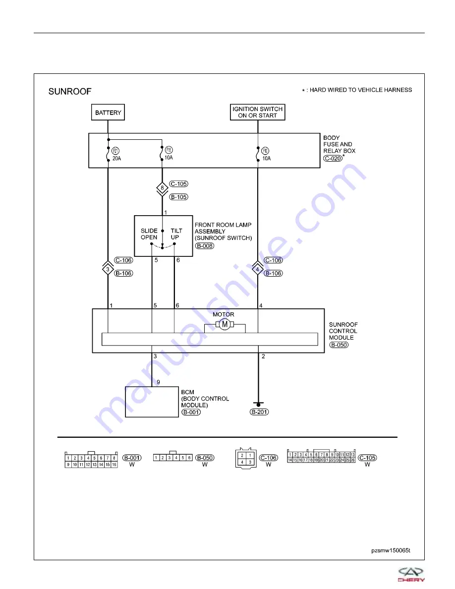 Chery A1 2009 Service Manual Download Page 1003